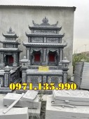 90- Mâu mộ đá đôi hung táng hoả táng địa táng đẹp bán Quảng Ninh