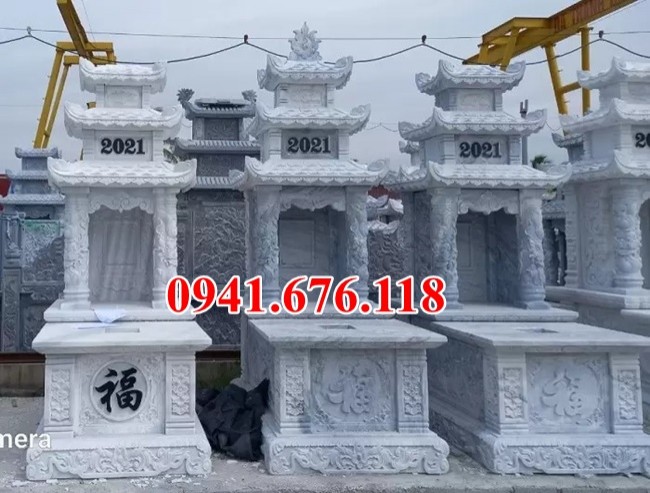 387 Mẫu mộ đá đẹp bán hà giang - mẫu mộ ông bà bố mẹ bằng đá đẹp-image-3