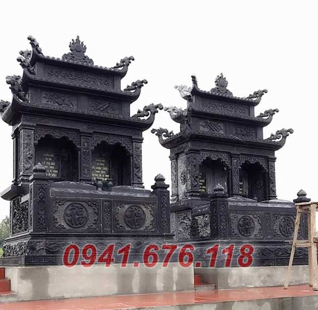 387 Mẫu mộ đá đẹp bán hà giang - mẫu mộ ông bà bố mẹ bằng đá đẹp-image-2