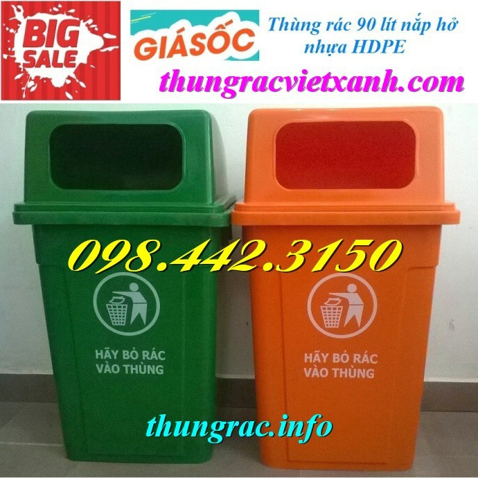 Thùng rác 90 lít nhựa HDPE giá siêu rẻ call 0984423150 – Huyền-image-5
