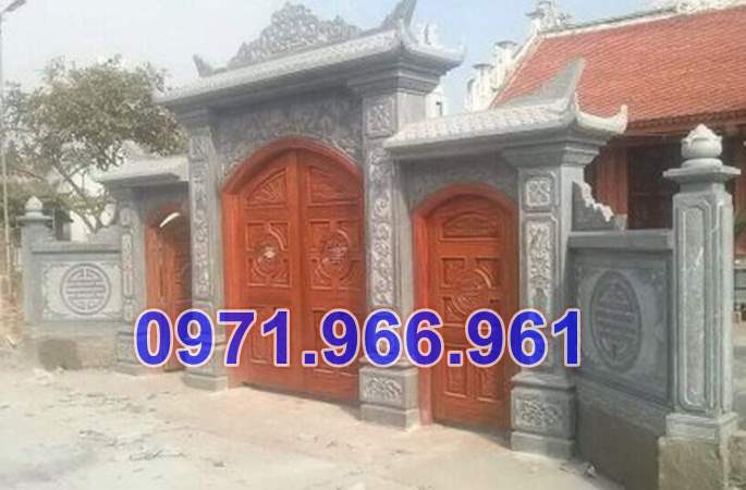 mẫu cổng đá đẹp bán bình dương – tam quan tứ trụ-image-3