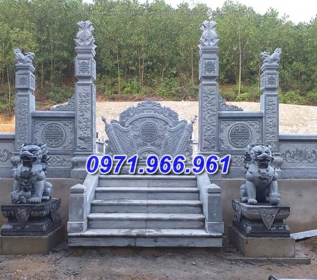 mẫu cổng đá đẹp bán an giang – tam quan tứ trụ-image-2