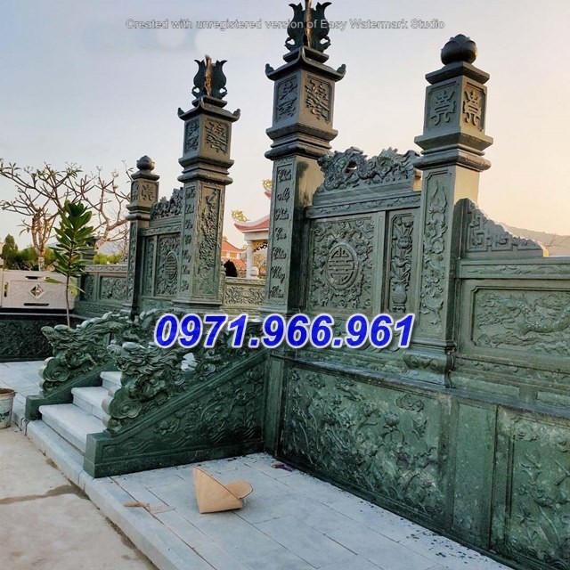 mẫu cổng đá đẹp bán bình dương – tam quan tứ trụ-image-5