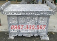 72 mẫu bàn lễ đá dặt trước sảnh chùa đẹp bán tại Vũng Tàu - Mẫu bàn lễ bằng đá c