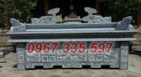 61 mẫu bàn lễ đá khu nghĩa trang đẹp bán tại Bình Dương - Mẫu bàn lễ bằng đá đơn
