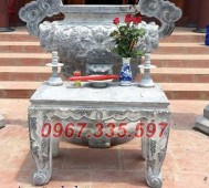 70 mẫu bàn lễ đá đặt trước sảnh chùa đẹp bán tại Tây Ninh - Mẫu bàn lễ bằng đá x