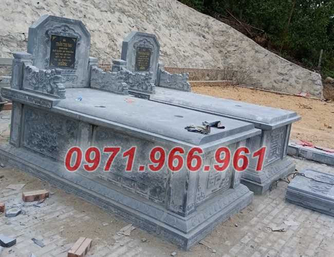4685 mẫu mộ đơn giản đá đôi để tro cốt bán bến tre, dòng họ-image-3