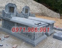 4685 mẫu mộ đơn giản đá đôi để tro cốt bán bến tre, dòng họ
