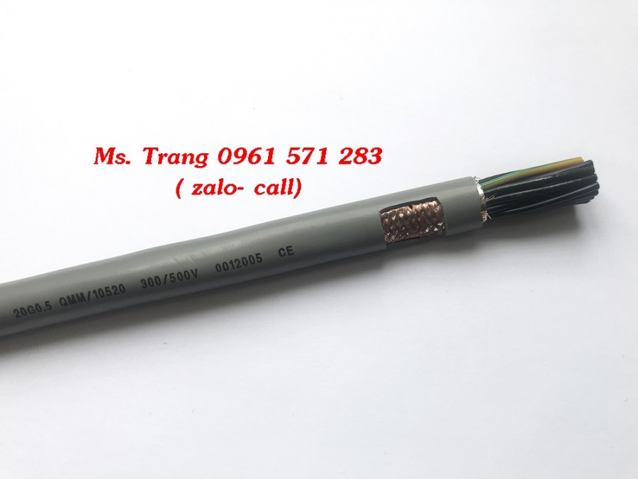 Cáp điều khiển chống nhiễu 20x0.5, 20x0.75, 20x1.0, 20x1.5-image-2