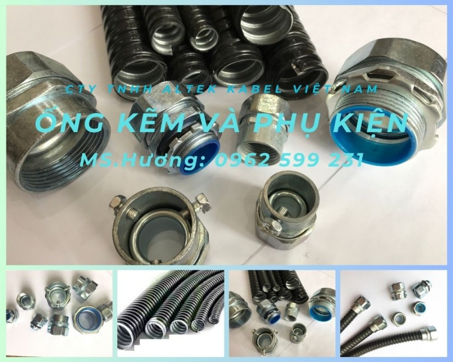 Ống ruột gà lõi thép / Ống kẽm đàn hồi bọc nhựa PVC-image-3
