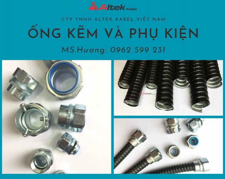 Ống ruột gà lõi thép / Ống kẽm đàn hồi bọc nhựa PVC-image-2