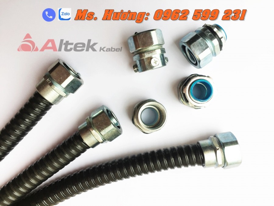 Ống ruột gà lõi thép / Ống sun sắt bọc nhựa PVC-image-2
