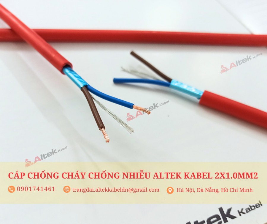 Dây tín hiệu chống cháy 2x1.0mm2-image-3