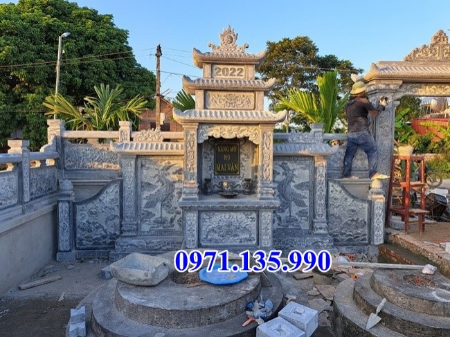 Bình Dương Bán mẫu lăng mộ đá UY TÍN đẹp bán tại Bình Dương, gia đình dòng họ-image-3