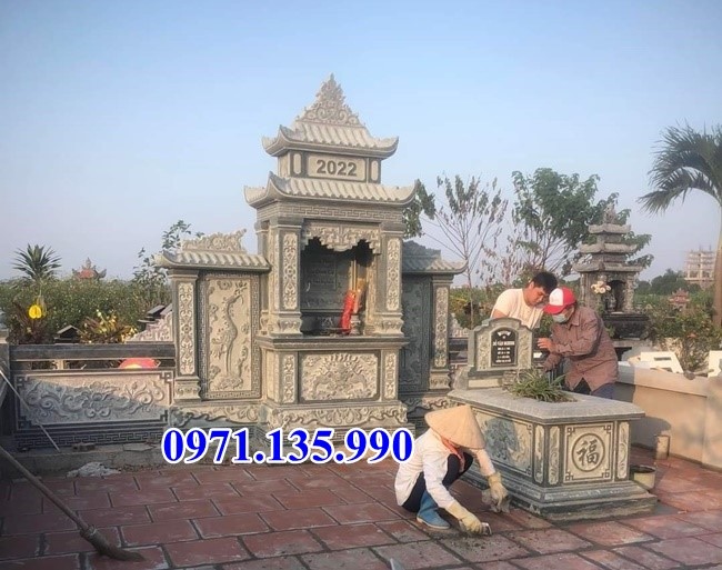 Bình Dương Bán mẫu lăng mộ đá UY TÍN đẹp bán tại Bình Dương, gia đình dòng họ-image-5