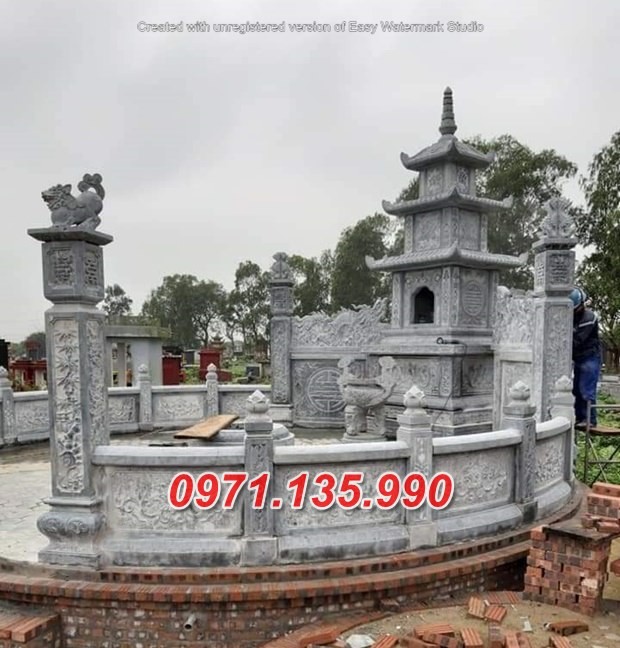 An Giang Mẫu lăng mộ đá đơn giản đẹp bán tại An Giang, gia đình dòng họ-image-2