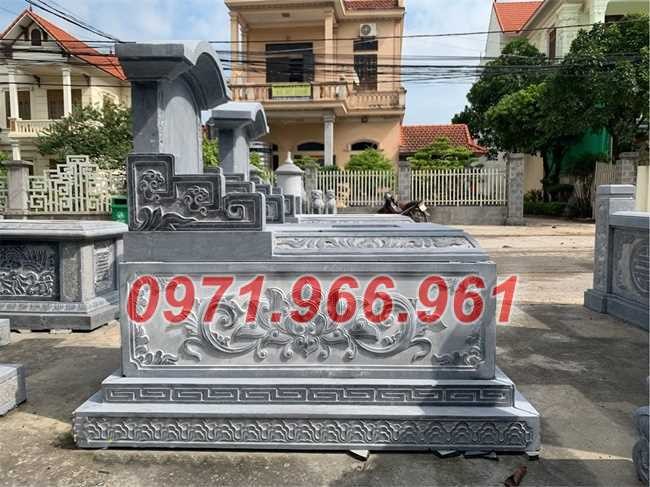 mẫu mộ đá xanh đẹp bán bến tre, mộ đá để tro cốt 322-image-2