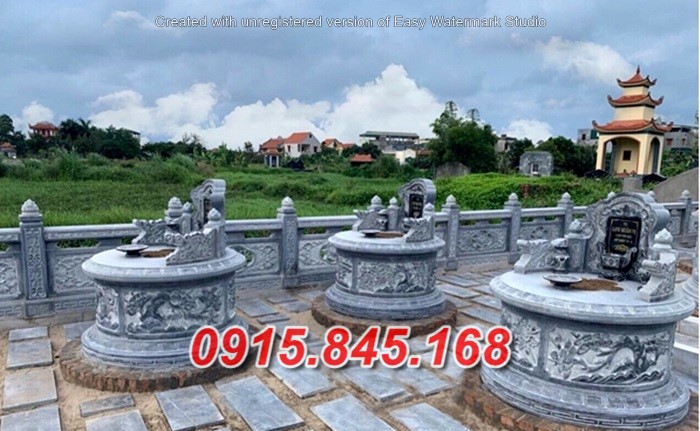 thái nguyên bán Thiết kế mộ tròn bằng đá hình tròn đẹp thái nguyên-image-3