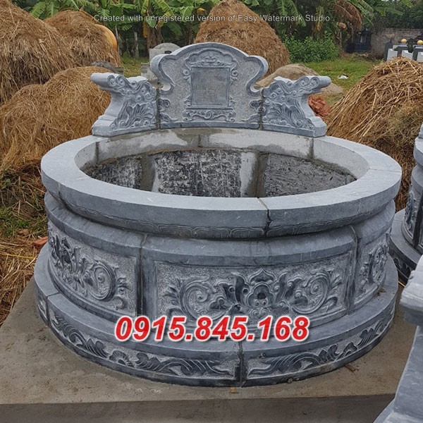 thái nguyên bán Thiết kế mộ tròn bằng đá hình tròn đẹp thái nguyên-image-2