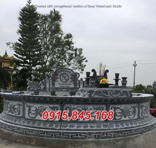 thái nguyên bán Thiết kế mộ tròn bằng đá hình tròn đẹp thái nguyên-image-5