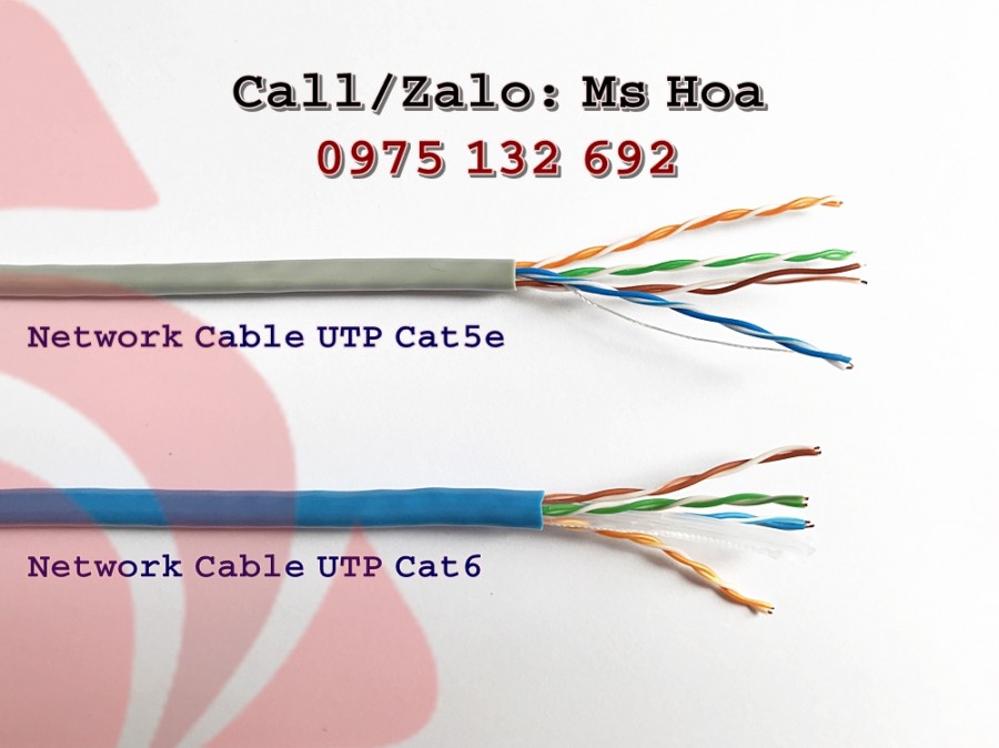 Cáp mạng UTP/FTP Cat5 Cat6 – Network Cable UTP/FTP Cat5 Cat6-image-2