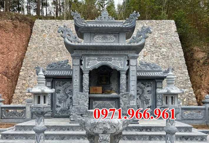 xây mẫu lăng mộ đá đẹp bán hải dương – gia đình dòng họ-image-3