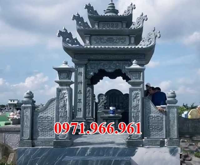 xây mẫu lăng mộ đá đẹp bán hải dương – gia đình dòng họ-image-2