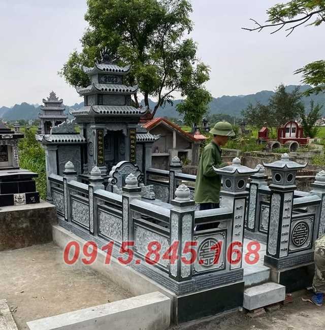 mẫu lăng mộ đá điêu khắc đẹp bán quảng trị, lăng mộ thờ tro cốt 64-image-2
