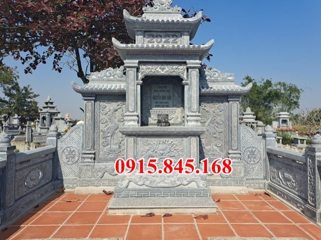 mẫu lăng mộ đá điêu khắc đẹp bán quảng trị, lăng mộ thờ tro cốt 64-image-5
