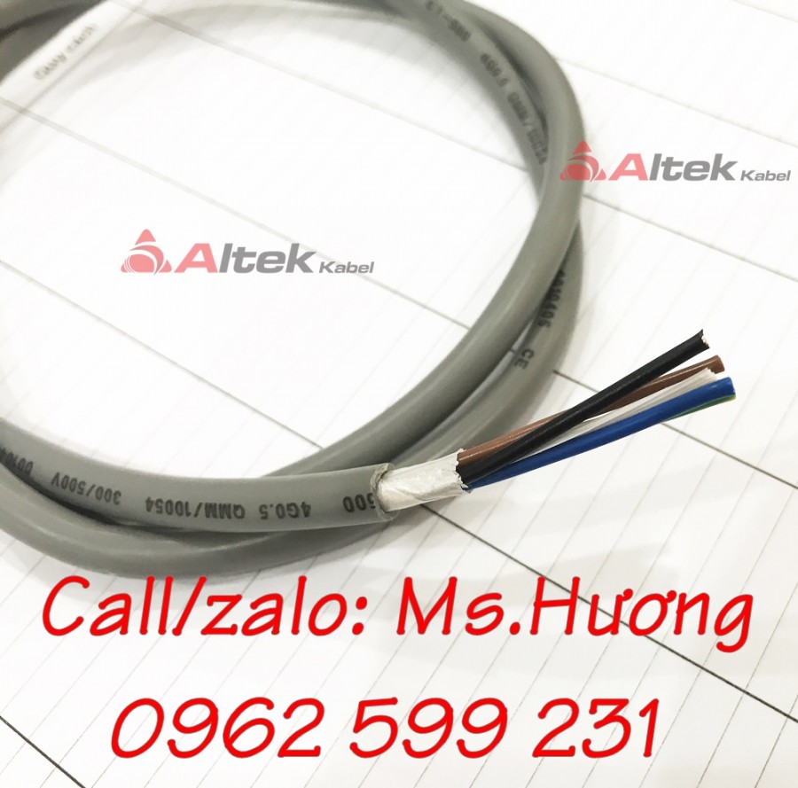 Cáp điều khiển Altekkabel 2-30 lõi 0.5mm đến 1.5mm-image-2
