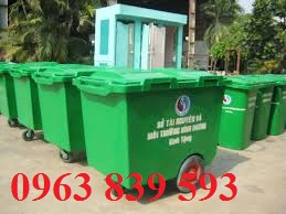Bán thùng rác nhựa công nghiệp 100L-120L-240L-660L làm theo yêu cầu.-image-2