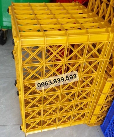 Sóng nhựa 8 bánh xe/ sóng nhựa 26 bánh xe/ rổ nhựa công nghiệp / 0963839593-image-2, Trần Thanh Loan