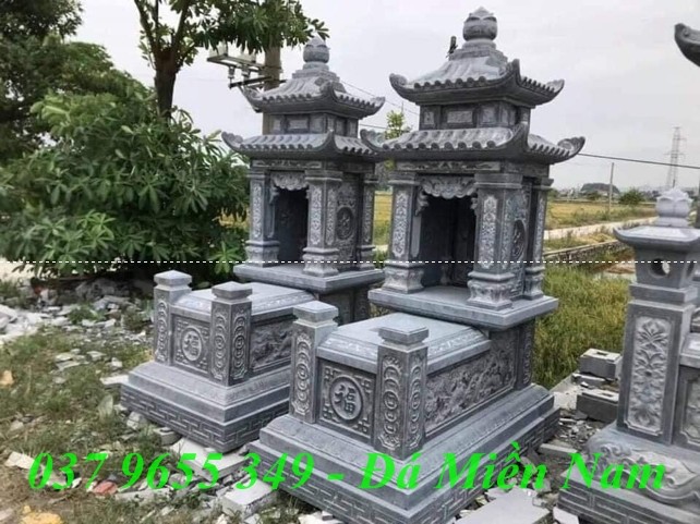 Đắk Nông bán mộ đá 1 mái đẹp - Mộ 2 mái, mái vòm-image-5