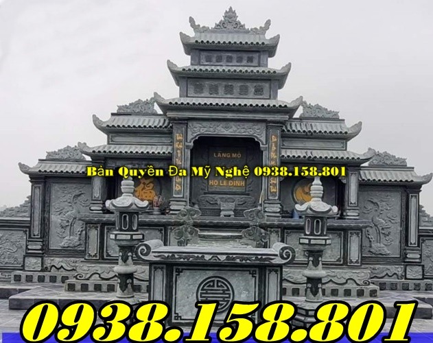 Cần Thơ bán lăng mộ ông bà cha mẹ đẹp - nghĩa trang dòng họ bằng đá đẹp-image-2