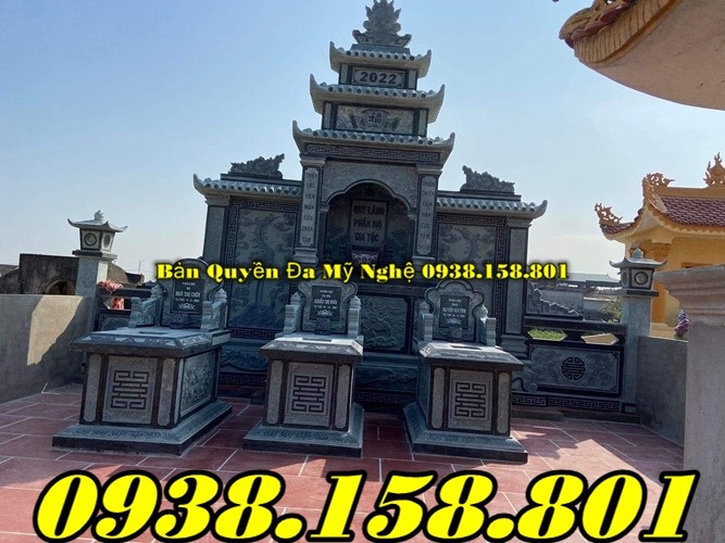 Cần Thơ bán lăng mộ ông bà cha mẹ đẹp - nghĩa trang dòng họ bằng đá đẹp-image-5