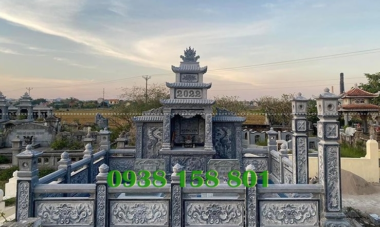 Cần Thơ bán lăng mộ ông bà cha mẹ đẹp - nghĩa trang dòng họ bằng đá đẹp-image-3