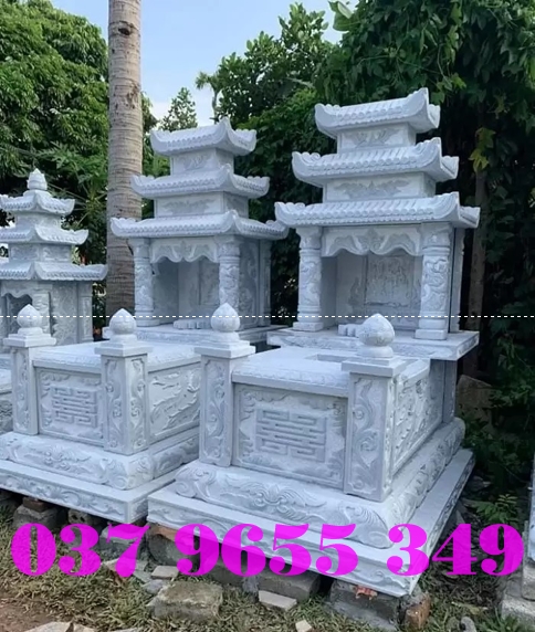 Đồng Nai bán mộ đá giá rẻ đẹp -mộ đá chôn tro hài cốt-image-3