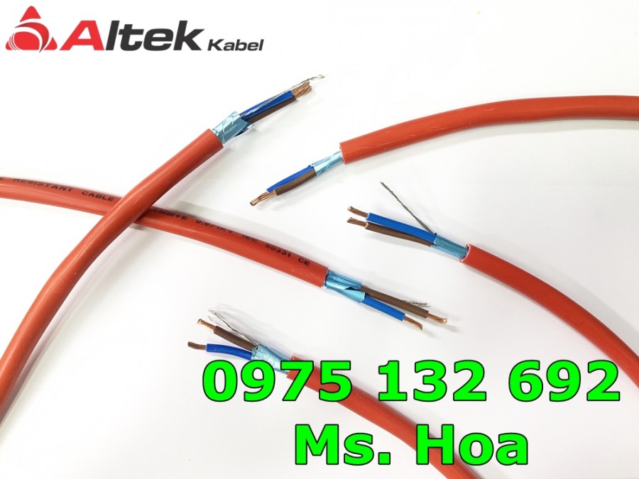 Cáp chống cháy 2G 1.0mm + E 0.6/1kV Altek Kabel Fire Resistant Cable-image-5