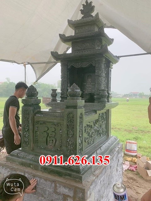 nhà mồ đôi bá má bằng đá đẹp – bình phước-image-5