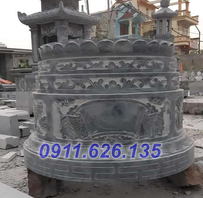nhà mồ đôi bá má bằng đá đẹp – bình phước-image-3