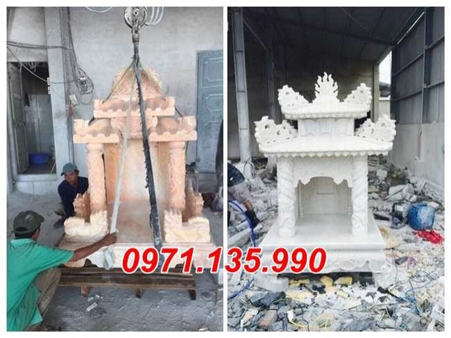 Vĩnh Long mẫu bàn thờ thiên thờ đá xanh đẹp bán tại Vĩnh Long - lăng mộ-image-5