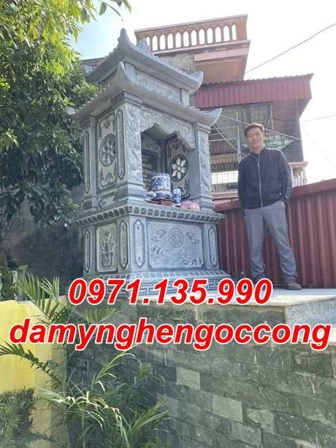 Tiền Giang mẫu bàn thờ thiên thờ đá nguyên khối đẹp bán tại Tiền Giang - lăng mộ-image-5
