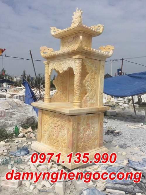 Tiền Giang mẫu bàn thờ thiên thờ đá đặt lăng mộ đẹp bán tại Tiền Giang - Thần Li-image-2