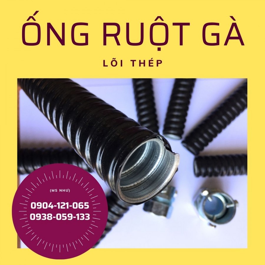 Ống ruột gà lõi thép phi 16, phi 20, phi 25, phi 32,..-image-5