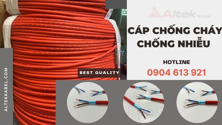 Cáp chống cháy chống nhiễu 2x1.0mm/ 2x1.5mm/2x2.5mm-image-5