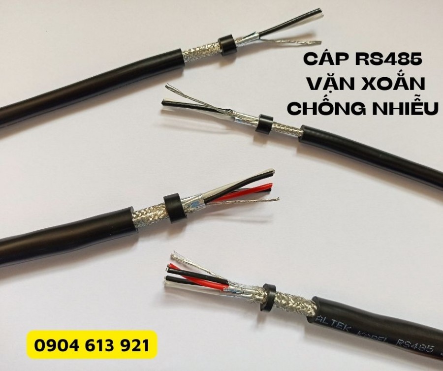 cáp tín hiệu RS485 vặn xoắn chống nhiễu, cáp truyền thông chống nhiễu rs485-image-2