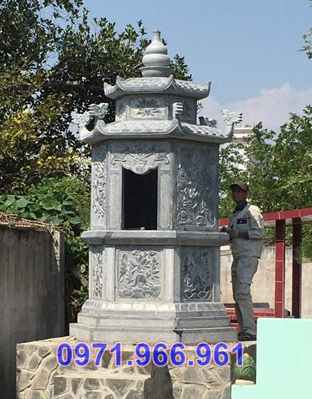 76 Mẫu mộ tháp thờ tro cốt bằng đá đẹp-image-3