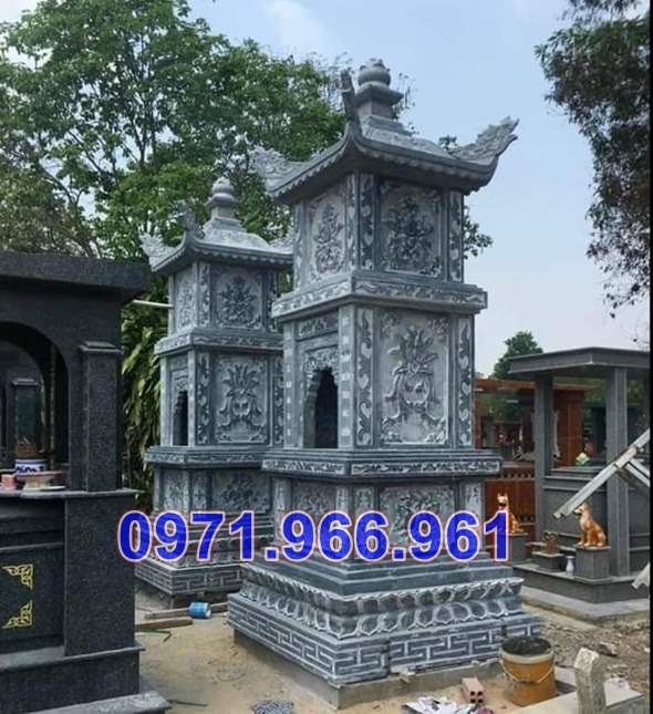 76 Mẫu mộ tháp thờ tro cốt bằng đá đẹp-image-2