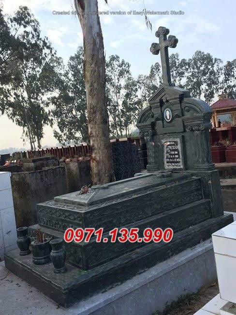 Thái Bình Làm Mẫu mộ đá công giáo đẹp bán tại Thái Bình - đạo thiên chúa-image-5