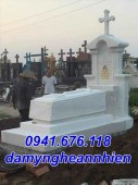Thái Bình Mẫu mộ đá ông bà công giáo đẹp bán tại Thái Bình - đạo thiên chúa